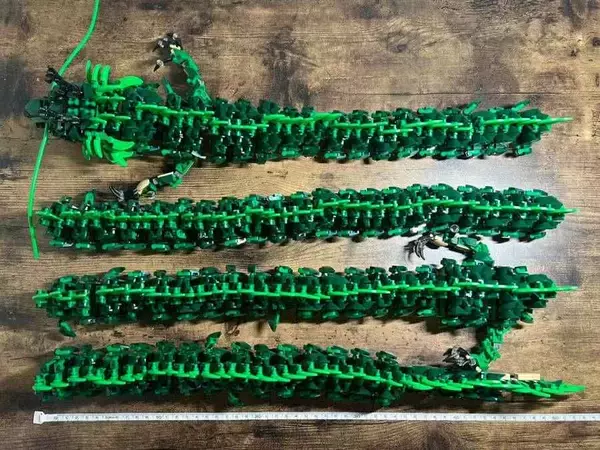 「全長2メートル超え！ドラゴンボール「シェンロン」のレゴ作品に注目」の画像