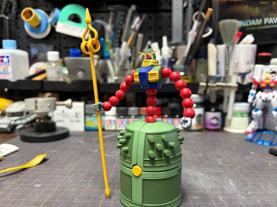 Gガンダム「マンダラガンダム」がまさかの風鈴に　シュールすぎる光景に反響