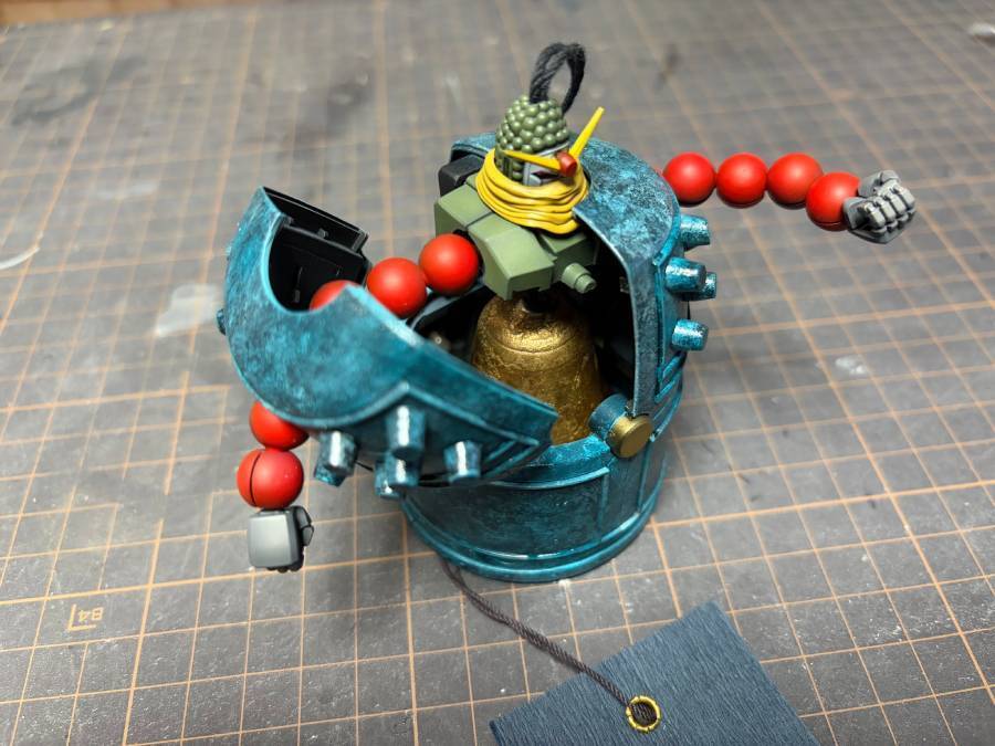 Gガンダム「マンダラガンダム」がまさかの風鈴に　シュールすぎる光景に反響