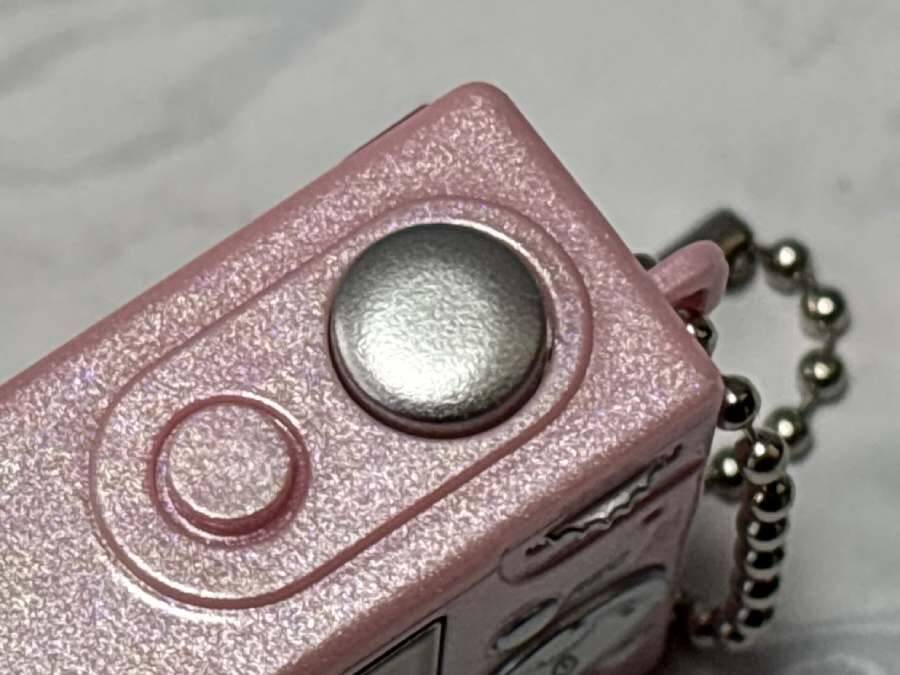 シャッターを押すと写真が現れる　カプセルトイ「デジタルカメラフォトフレームマスコット」使ってみた