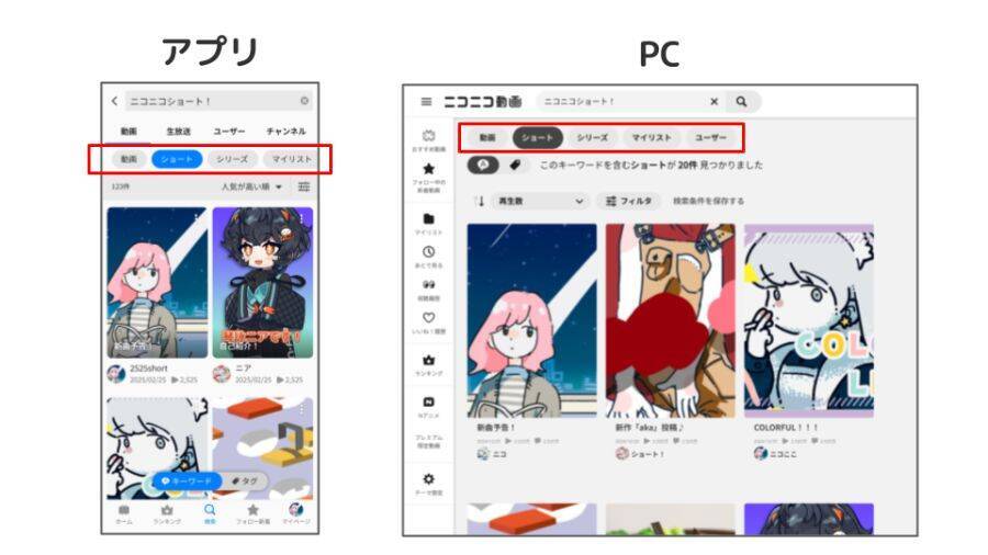 ニコニコ動画に縦型動画機能「ニコニコショート」が登場　お馴染みの流れるコメントもそのまま