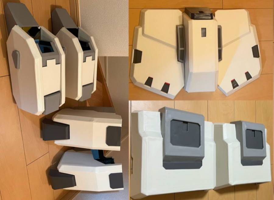 ガンダムMk-2のコスプレ　衣装の出来栄えに刻の涙があふれる