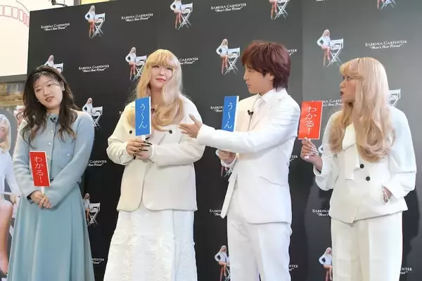 「ヒコロヒー＆ぱーてぃーちゃんが“サブリナ・カーペンター風”衣装で魅力語る！アルバムリリース記念のイベント登壇」の画像