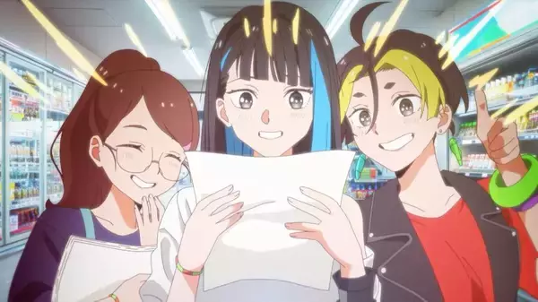 「Canva初の全編アニメ新CMが放映開始　Hump Backの熱いメロディが彩る女子バンドの街興しストーリー」の画像