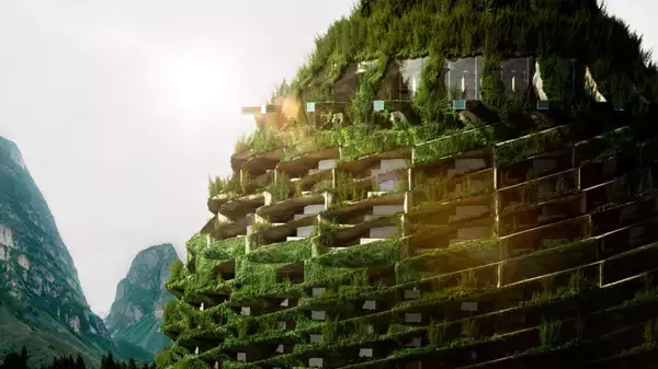 「「たけのこの里」がタワマン化　NFT付き物件として分譲開始」の画像