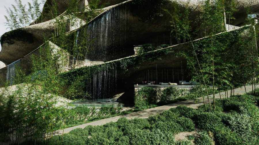 「たけのこの里」がタワマン化　NFT付き物件として分譲開始