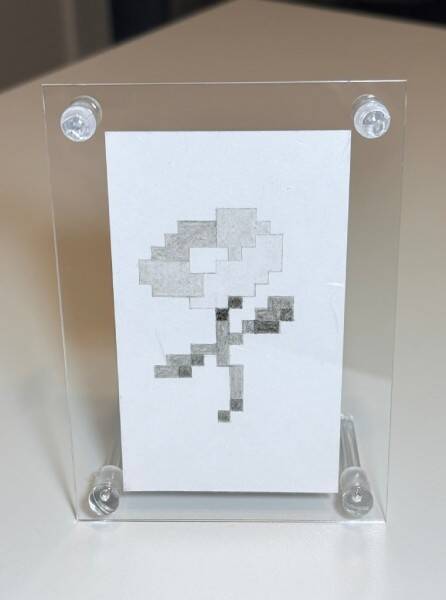 その発想はなかった！斬新すぎる水墨画×ドット絵の「ぴくせる水墨画」