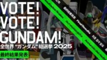 ガンダム総選挙2025、頂点はνガンダム！…だけど「ネーデルガンダム」の25位と特別賞も見逃せない