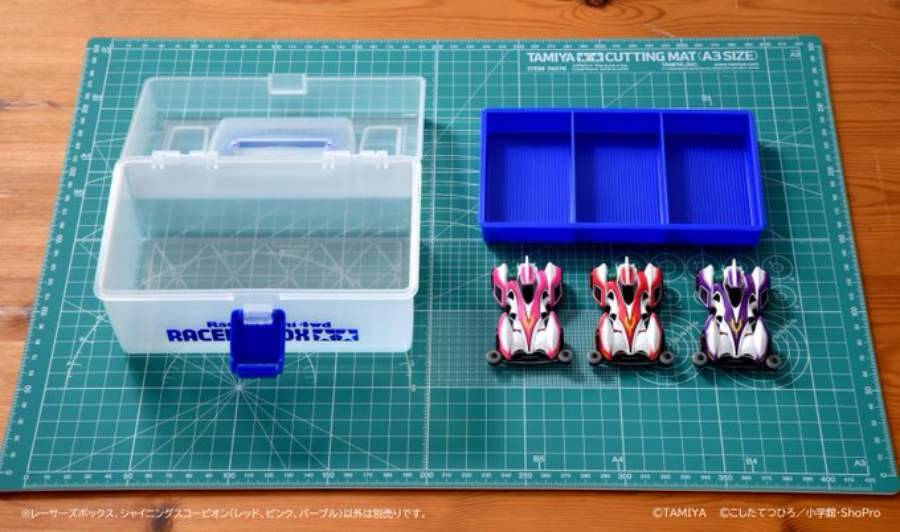 ミニ四駆「レーサーズボックス」がトミカサイズに　あの日のワクワクがよみがえる
