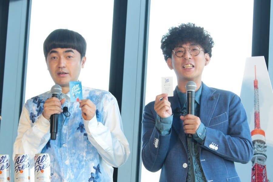 “先輩”小倉優子がたくろうに東京の過ごし方を伝授！「オールフリー」イベントで初共演