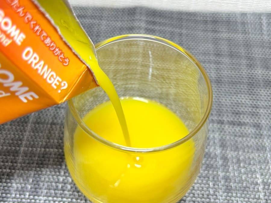 オレンジ不使用なのにオレンジ味？カゴメ新ジュースを飲んでみた
