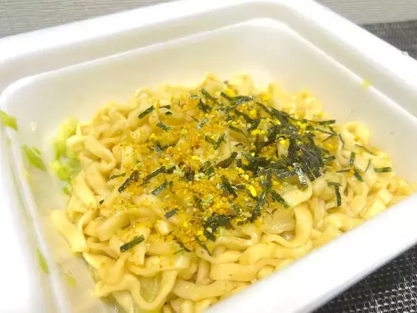 「毎年気づくと売り切れてる　明星「のりたま焼うどん」をついに実食」の画像
