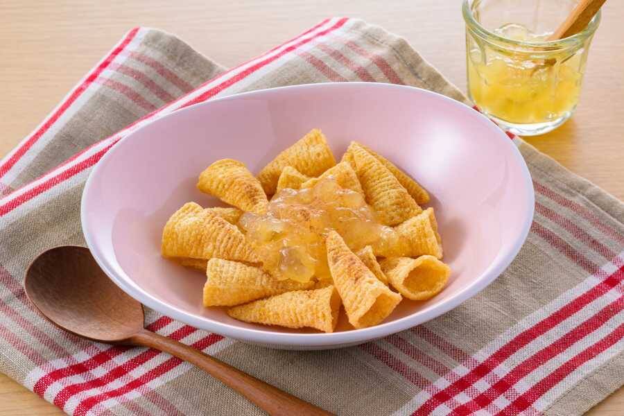 「とんがりコーン」にまさかのロイヤルミルクティー味爆誕　女子栄養大生が考案した新提案