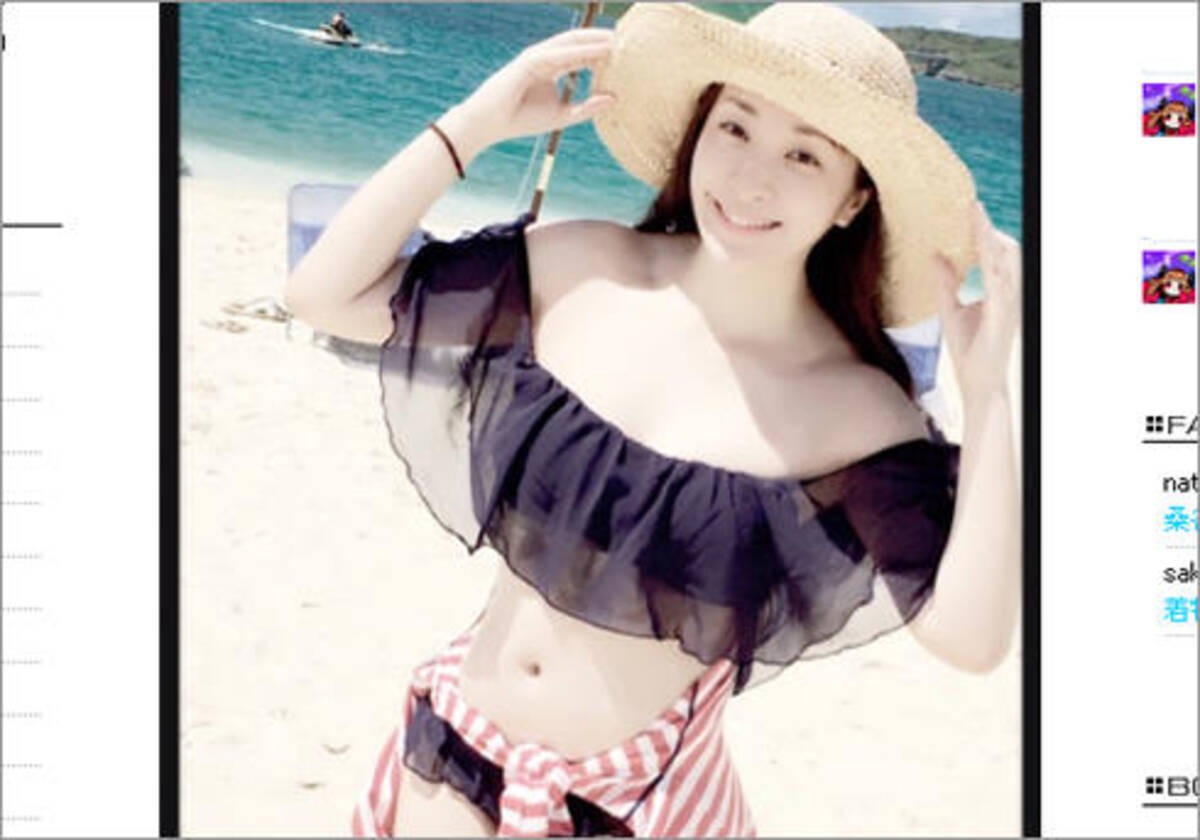 植田佳奈のエロ眩しい水着姿に むっちゃエロイやんけ ぶっちゃけ 年々可愛くなっている と称賛の声 16年7月6日 エキサイトニュース