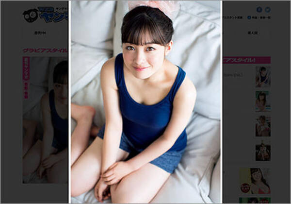 はしからんなぁ まっことはしからん 奇跡の成長を続ける大天使 橋本環奈が超露出グラビアで巨乳を突き出す 16年7月7日 エキサイトニュース