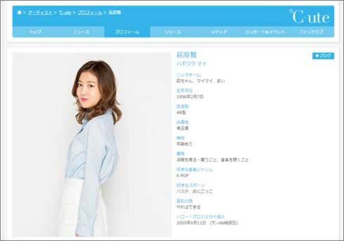 Ute 萩原舞 芸能界引退に 萩原舞とか居て楽しかったのに とファン落胆 1人海外 を訝しむ声も 2017年5月31日 エキサイトニュース