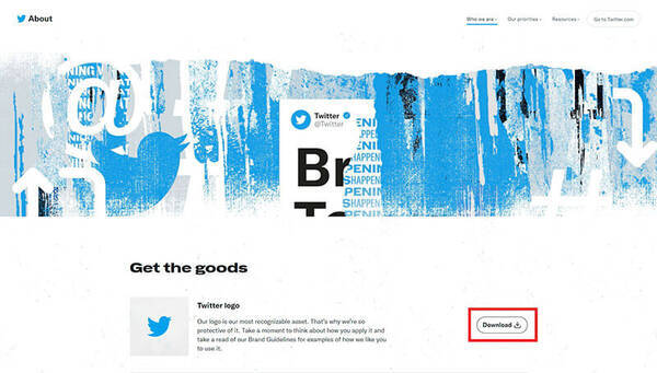 Twitterのロゴマークのダウンロード方法 – 利用規約（ガイドライン）も解説