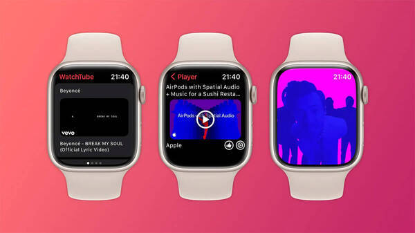 Apple WatchでYouTubeが観られる新アプリ「WatchTube」 –  App Storeで無料公開