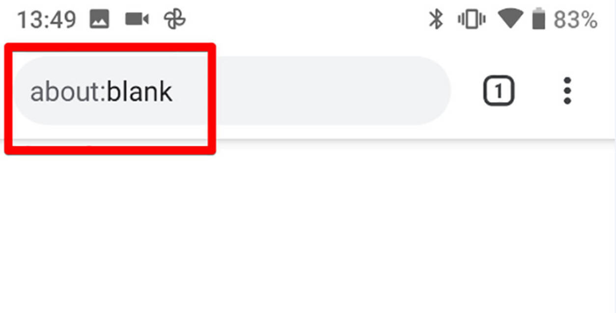 Iphoneやandroidで About Blank と表示されたときの原因と対処方法を解説 年9月17日 エキサイトニュース