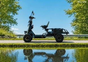 免許不要で30キロ積める「小さな軽トラ」が登場　多用途に対応する4輪電動モビリティ「BLAZE e-CARGO」