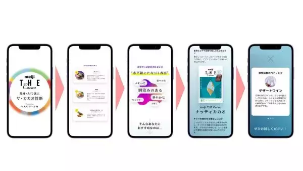AIがカカオの香りを言語化　明治とセントマティックが共同開発した「チョコ診断」が有楽町マルイに期間限定で登場