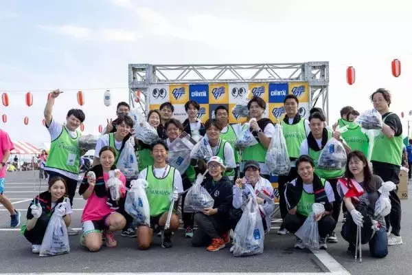 フィットネスジム「JOYFIT」が「九十九里トライアスロン2025」に協賛　「10Kラン」も開催し102人が参加、終了後は浜を清掃