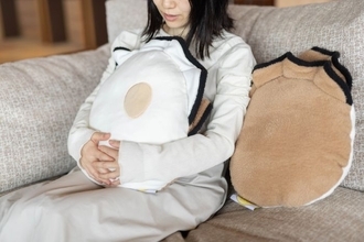 生ガキ×カキフライが一度に楽しめる！？　「どっちも牡蠣（かき）クッション」がオンラインショップでも販売開始
