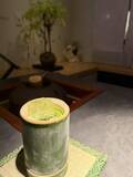「竹のカップで飲む抹茶スタンド　築地散策のお供に」の画像1