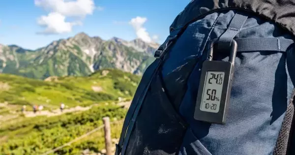 外出先の“本当の暑さ”を可視化　GDTが携帯型「sology ポータブル温湿度計」を発売