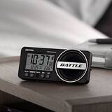 「絶対に寝坊したくない人のための大音量めざまし時計　持ち運びに便利なコンパクトサイズで出張でも活躍　」の画像1