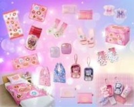 カバヤ食品「セボンスター」×「しまむら」が初のコラボ雑貨　キラキラの世界観を詰め込んだキュートなデザイン