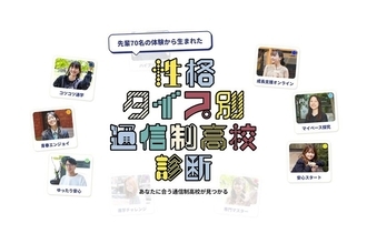 自分の性格に合った通信制高校を診断　プレマシードのサイト「Go通信制高校」が新コンテンツをリリース