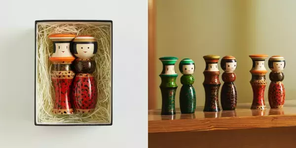 「青森・黒石から暮らしに寄り添う逸品　津軽塗の「ルビンのこけし」や無添加りんごジュースを限定販売」の画像