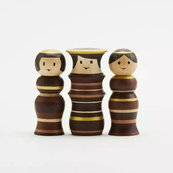 「青森・黒石から暮らしに寄り添う逸品　津軽塗の「ルビンのこけし」や無添加りんごジュースを限定販売」の画像