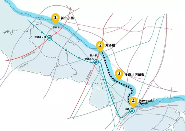 水辺で遊んでクリーン活動も　多摩川で4つのハロウィーンイベントを同日開催