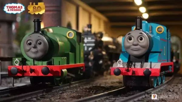 トーマスたちがジオラマのリアルな町並みを走る 横浜市の原鉄道模型博物館