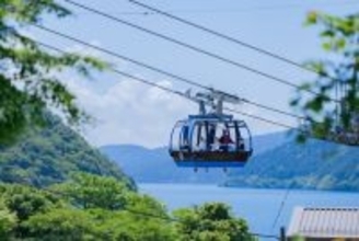 オープンエアー型ゴンドラで新緑を愛でる　箱根のROPESTERが今年も運行