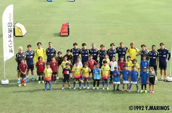 横浜F・マリノス×日清オイリオグループ、「サッカー教室＆食育講座 in 宮崎」を開催　小学1年生～3年生の身体づくりをサポート