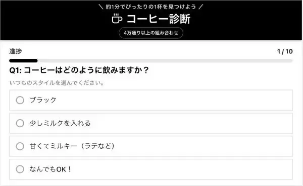 迷わず選べる「コーヒー診断」　コーヒー専門メディア「コーヒー豆研究所」が本格展開
