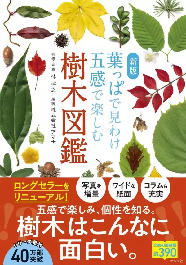 葉の写真で樹木を検索　五感で楽しむ樹木図鑑