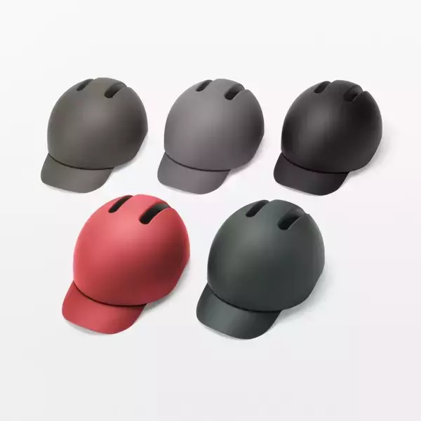 無印良品が「風が抜ける自転車ヘルメット」を発売　　暑さや髪形の悩みに配慮