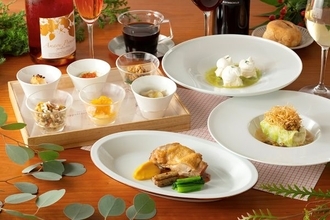 西日本鉄道が天神駅発着クリスマスディナー特別運行　列車の中で冬メニューを楽しめる