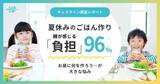 「夏休み、お昼ご飯の献立決めが悩みの種　キッズラインが「夏休みの家事に関するアンケート」」の画像1