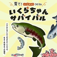 「いくらちゃんサバイバル」をテーマに学ぶサケの命　京都水族館で特別展「育て！いくらちゃん2026」を開催