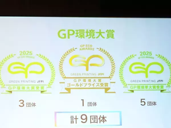 「サプライチェーン全体で環境課題の解決に取り組む印刷産業　2025GP環境大賞等の表彰式とトークショーを開催」の画像