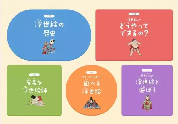 「夏休みの自由研究で活用して」　「くもん子ども浮世絵コレクション」が40周年