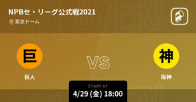 【NPBセ・リーグ公式戦ペナントレース】まもなく開始！巨人vs阪神