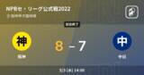 「【NPBセ・リーグ公式戦ペナントレース】阪神が中日から勝利をもぎ取る」の画像1