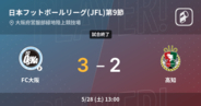 【日本フットボールリーグ(JFL)第9節】FC大阪が高知との攻防の末、勝利を掴み取る