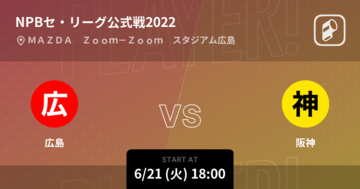 【NPBセ・リーグ公式戦ペナントレース】まもなく開始！広島vs阪神
